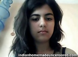 Desi babe showing her big tits