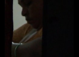 Aunty showing boobies wearing blouse